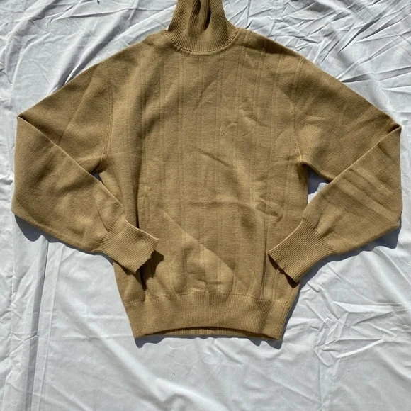 Military Grade, Tan Wool Sweater, New In Bag - Size L - Picture 2 of 5